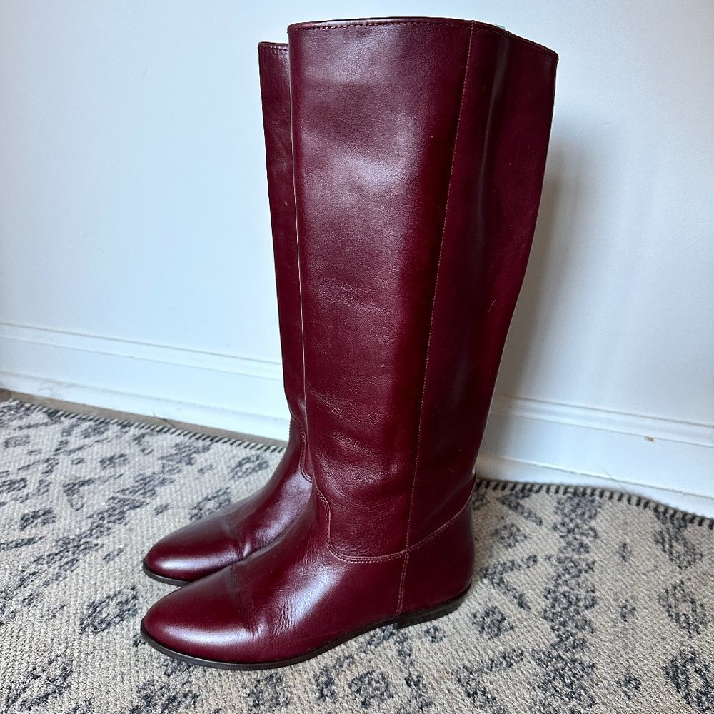 Nine West Leather Riding Boots "Laureen" - VINTAGE - Size 7.5